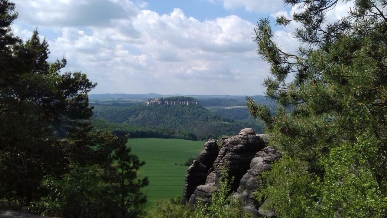 Ferienwohnung Zum Lilienstein باد سشاندو المظهر الخارجي الصورة