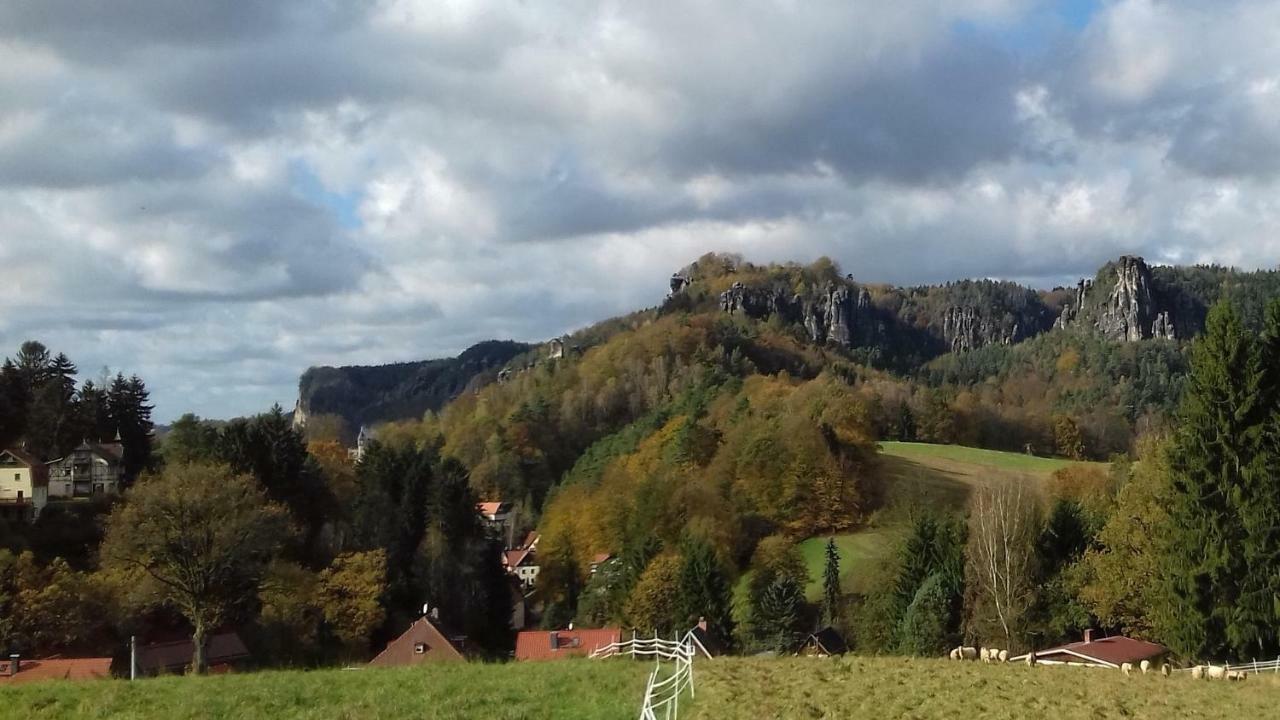 Ferienwohnung Zum Lilienstein باد سشاندو المظهر الخارجي الصورة