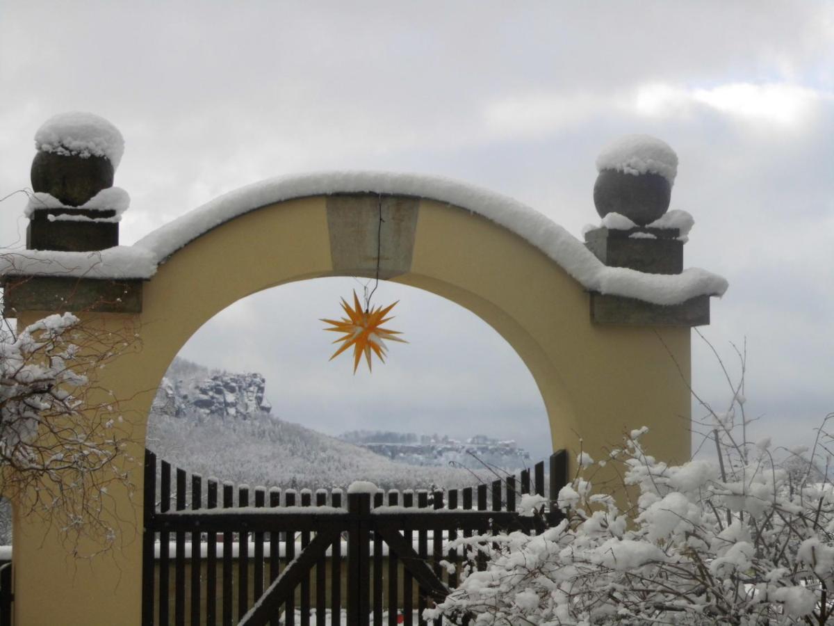 Ferienwohnung Zum Lilienstein باد سشاندو المظهر الخارجي الصورة